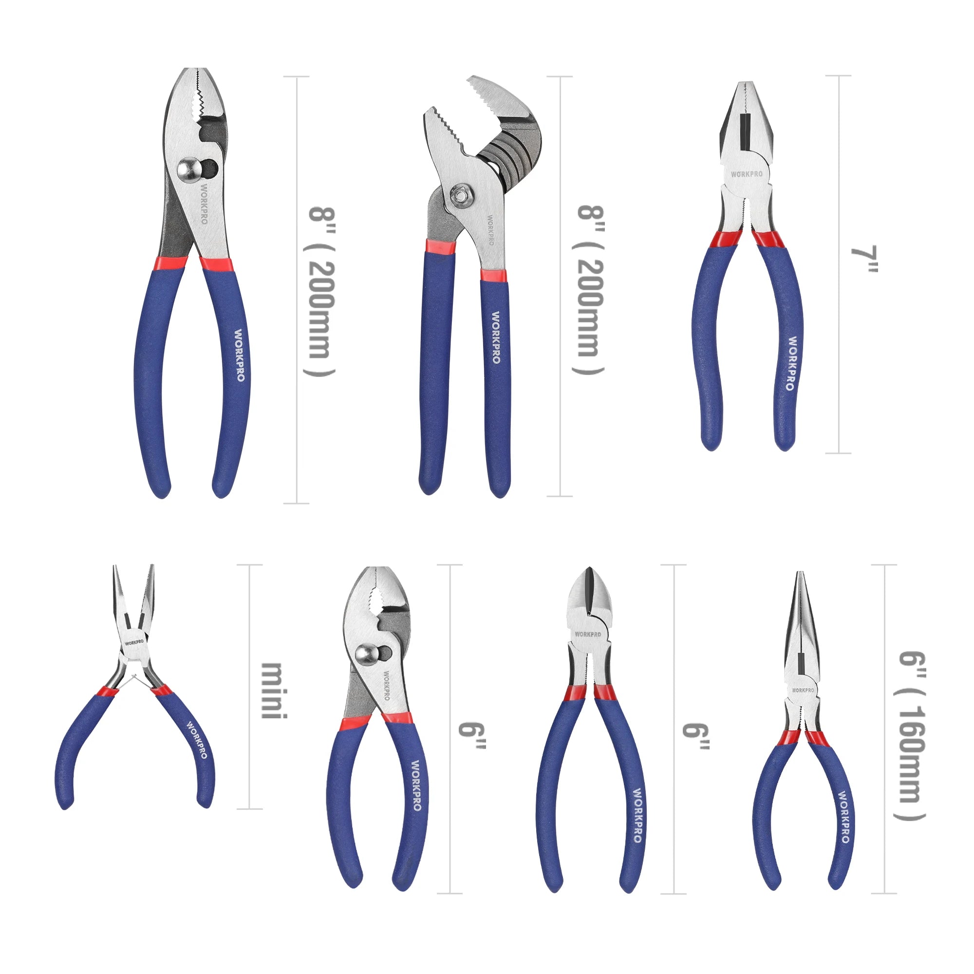 7-piece  Pliers Set