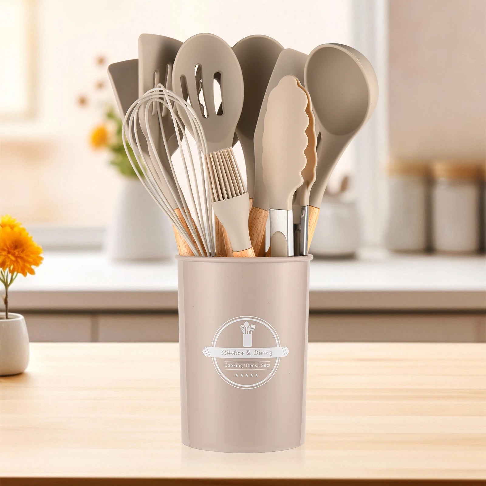 12 Pcs Silicone Kitchen Utensils Set