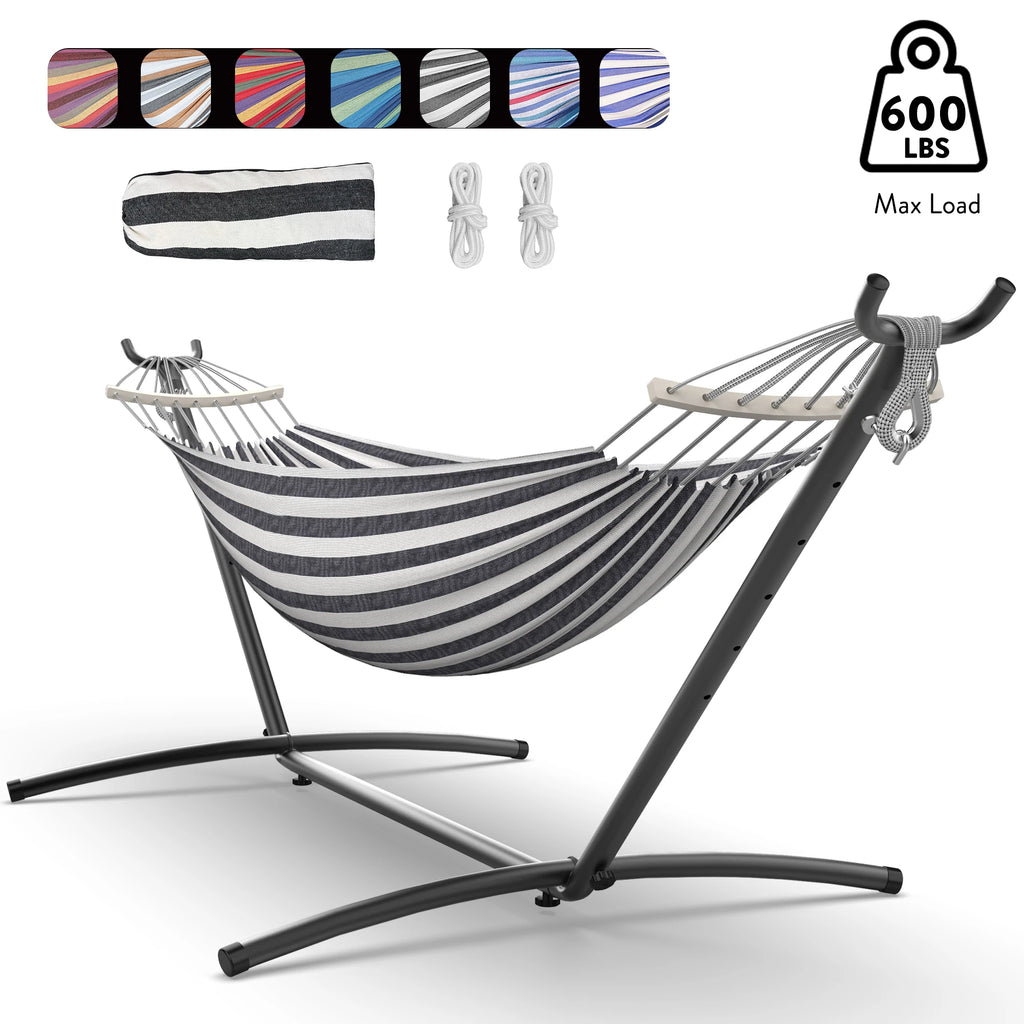 Adjustable Stand Hammock - 600lb Capacity