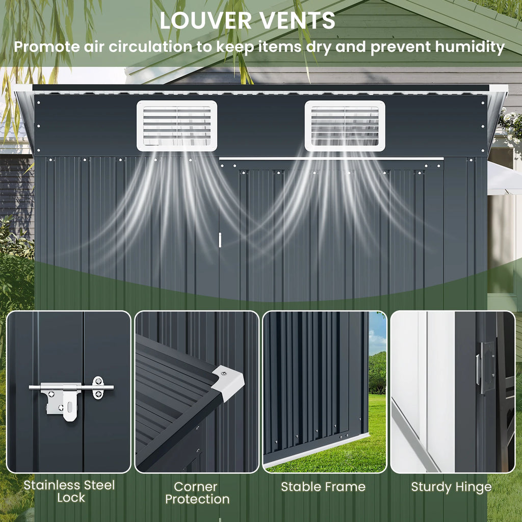 5x3 FT Outdoor Storage Shed