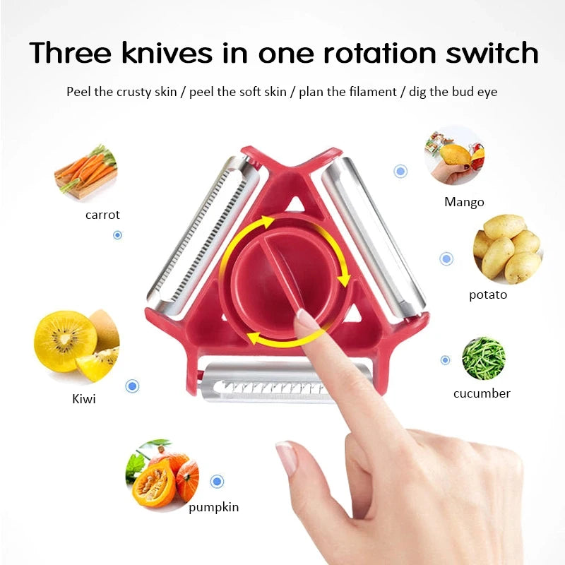3in1 Slicer Peeler Set
