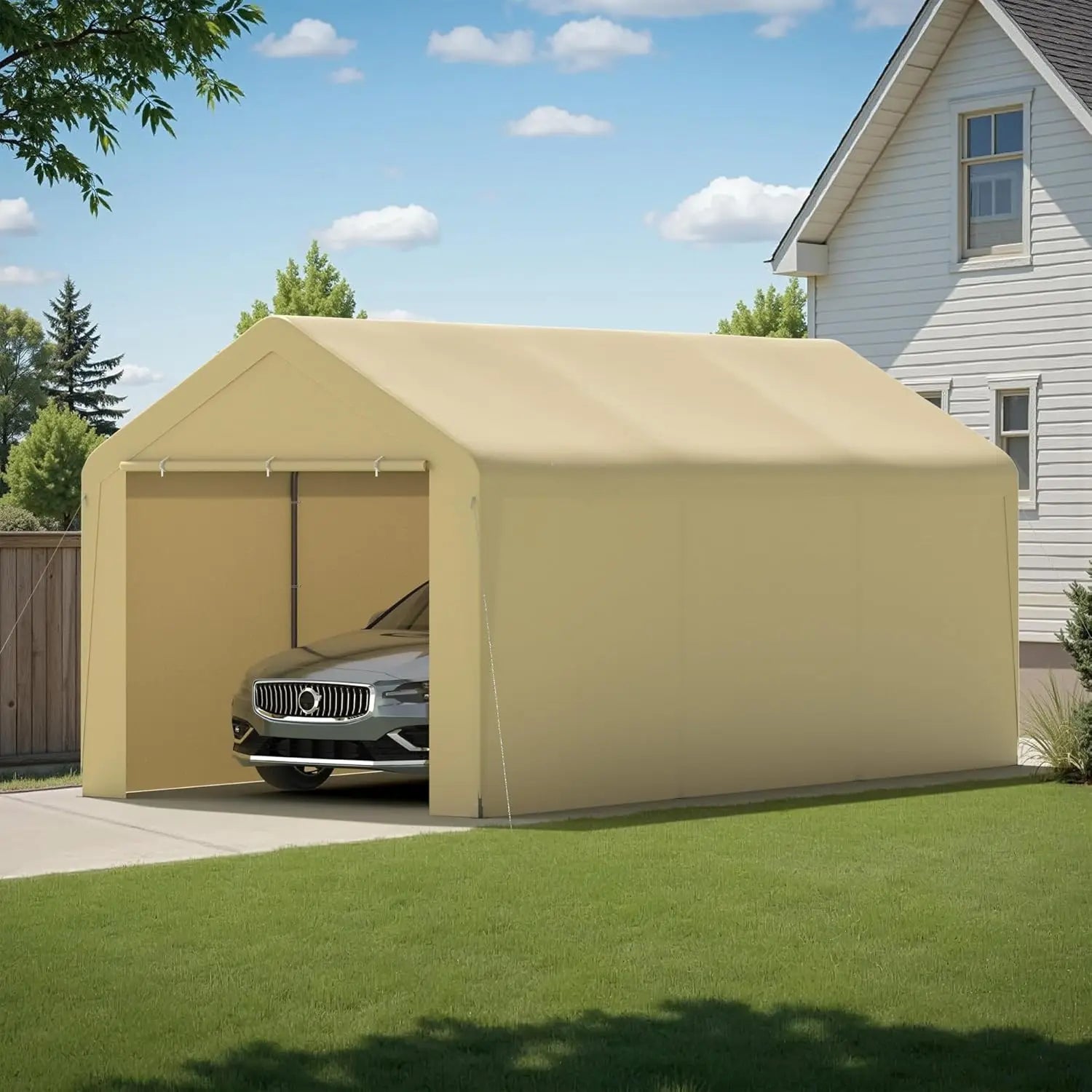 10x20 Heavy Duty Portable Carport