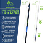 Telescoping Fruit Picker with 20+ Foot Reach