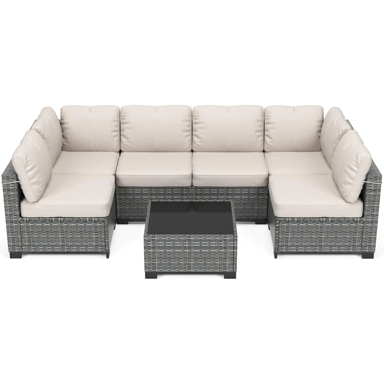 7-Piece Modular Outdoor Furniture Set
