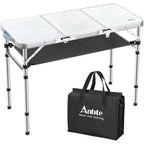 Folding Camping Table with Storage Net