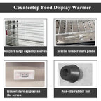 Countertop Hot Food Display Cabinet