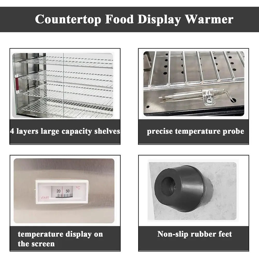 Countertop Hot Food Display Cabinet