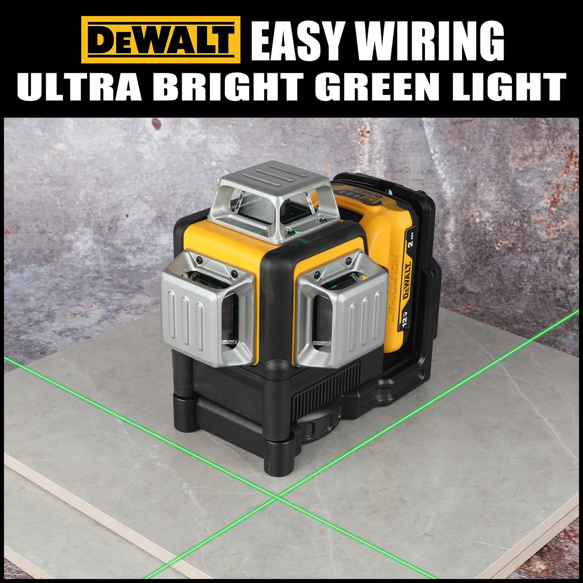 12V Green Light Laser Level