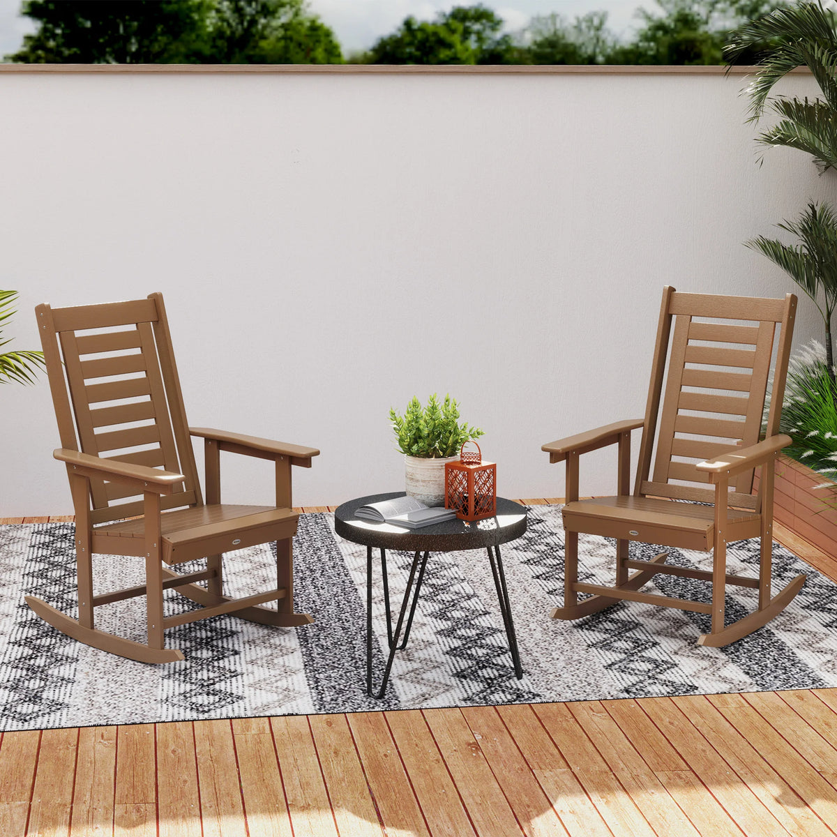 2 Outdoor Rocking Chairs