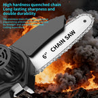 6-Inch Mini Chainsaw