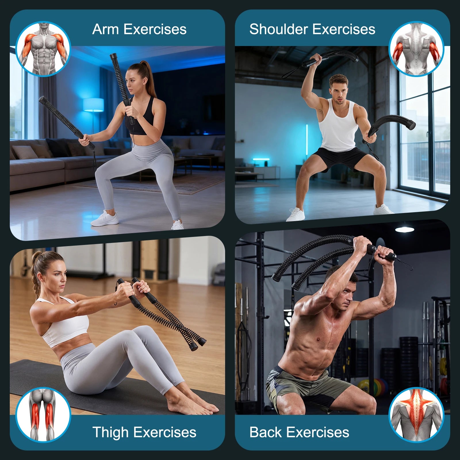 Weighted Ropeless Workout Gear