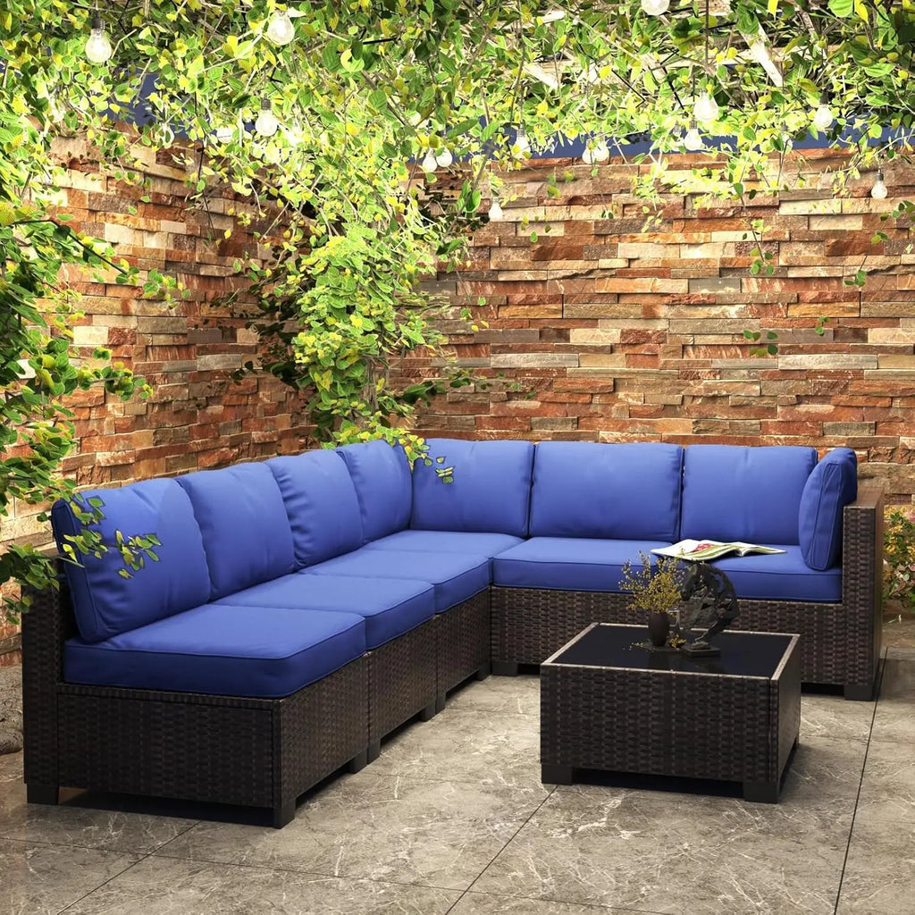 7-Piece Modular Outdoor Furniture Set