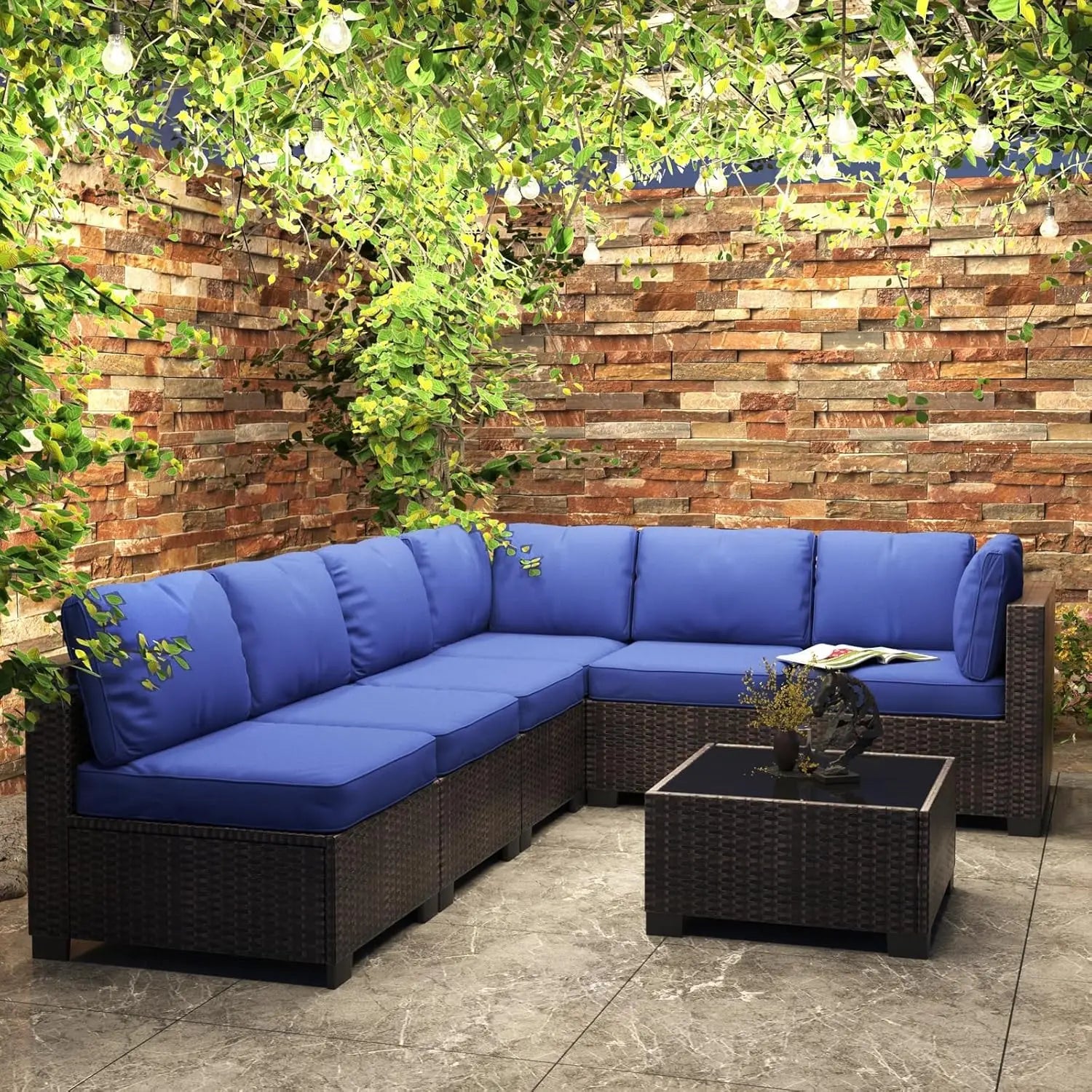 7-Piece Modular Outdoor Furniture Set