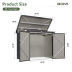 80 cu.ft  Waterproof Garbage Can Organizer