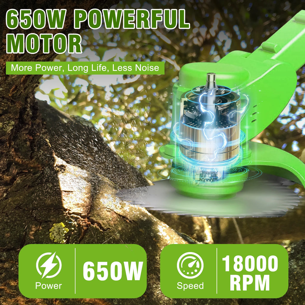 2-in-1 Cordless Electric  Lawn Trimmer