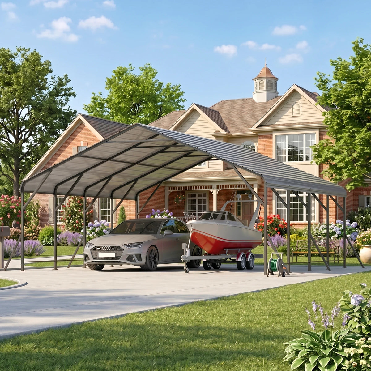 20x20FT Metal Carport