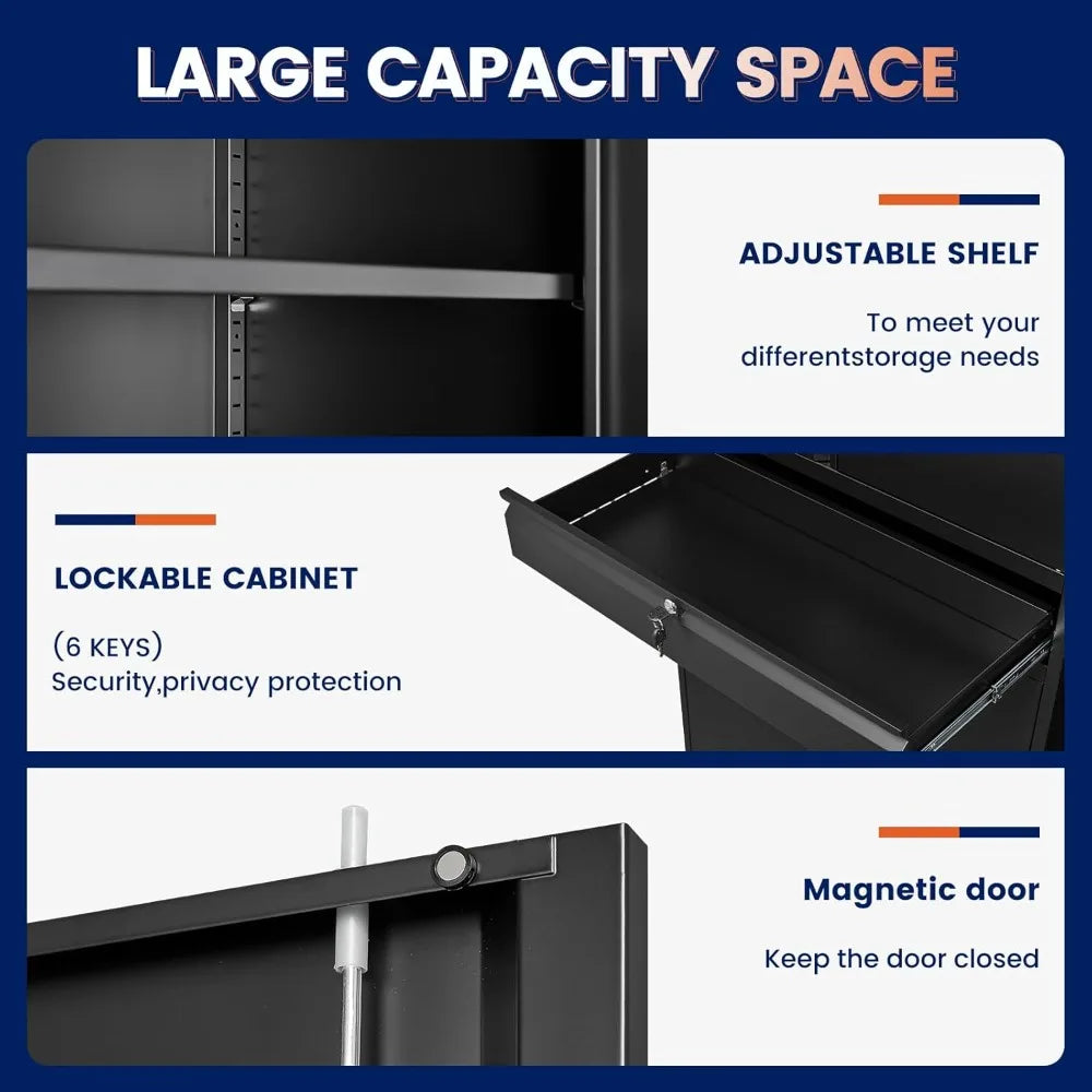 Metal Garage Storage Cabinet