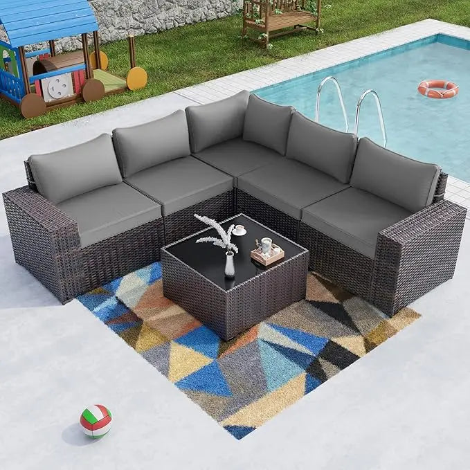 7 Pieces Patio Furniture Set