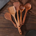 Wood Kitchenware Cooking Set