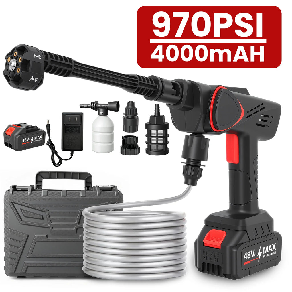 21V Portable Cordless Pressure Washer
