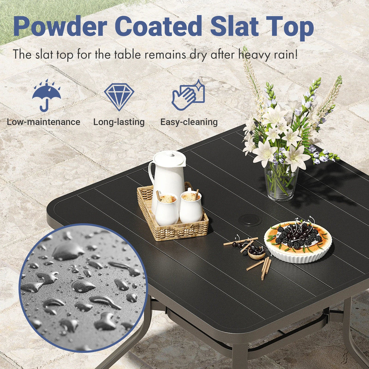 5-Piece Outdoor Dining Set