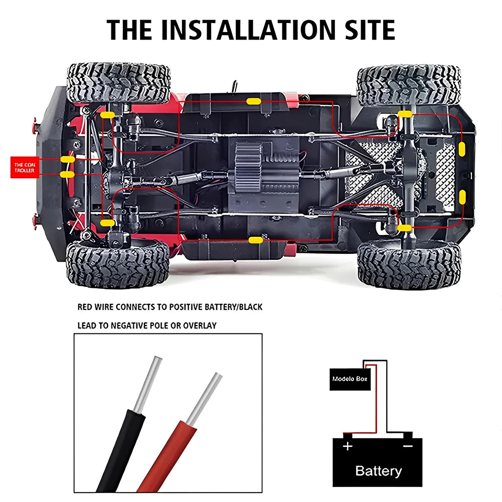 Universal 4 Pods RGB Car LED Rock Lights