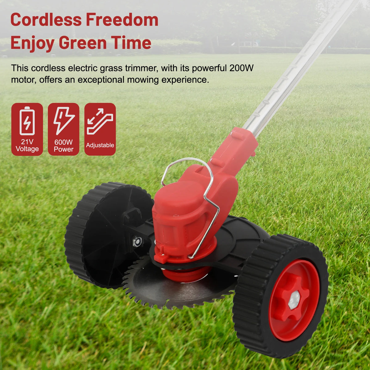 3-in-1 Cordless Grass Trimmer
