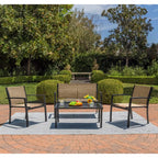 4 Piece Poolside Patio Furniture Set