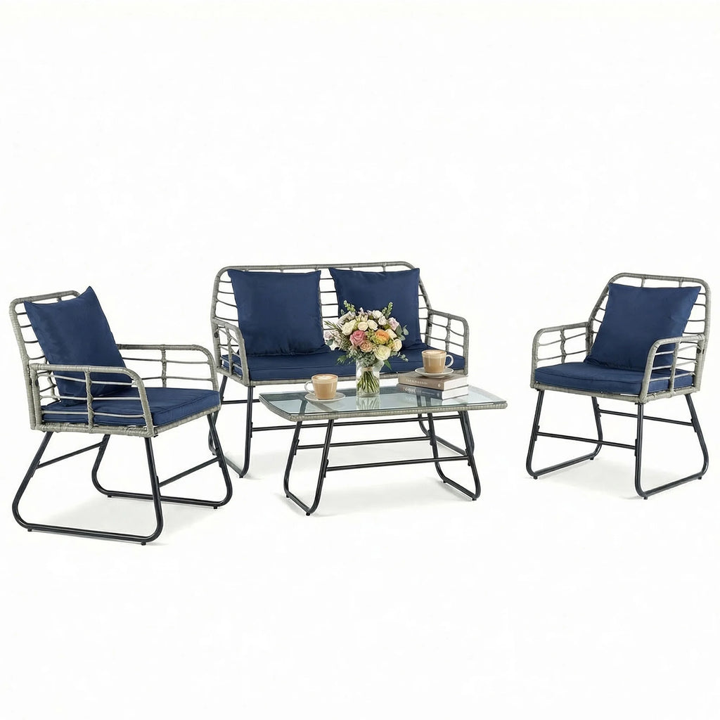 Outdoor Wicker Patio Furniture Set