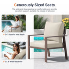 7-Seat Aluminum Outdoor Sectional Sofa Set