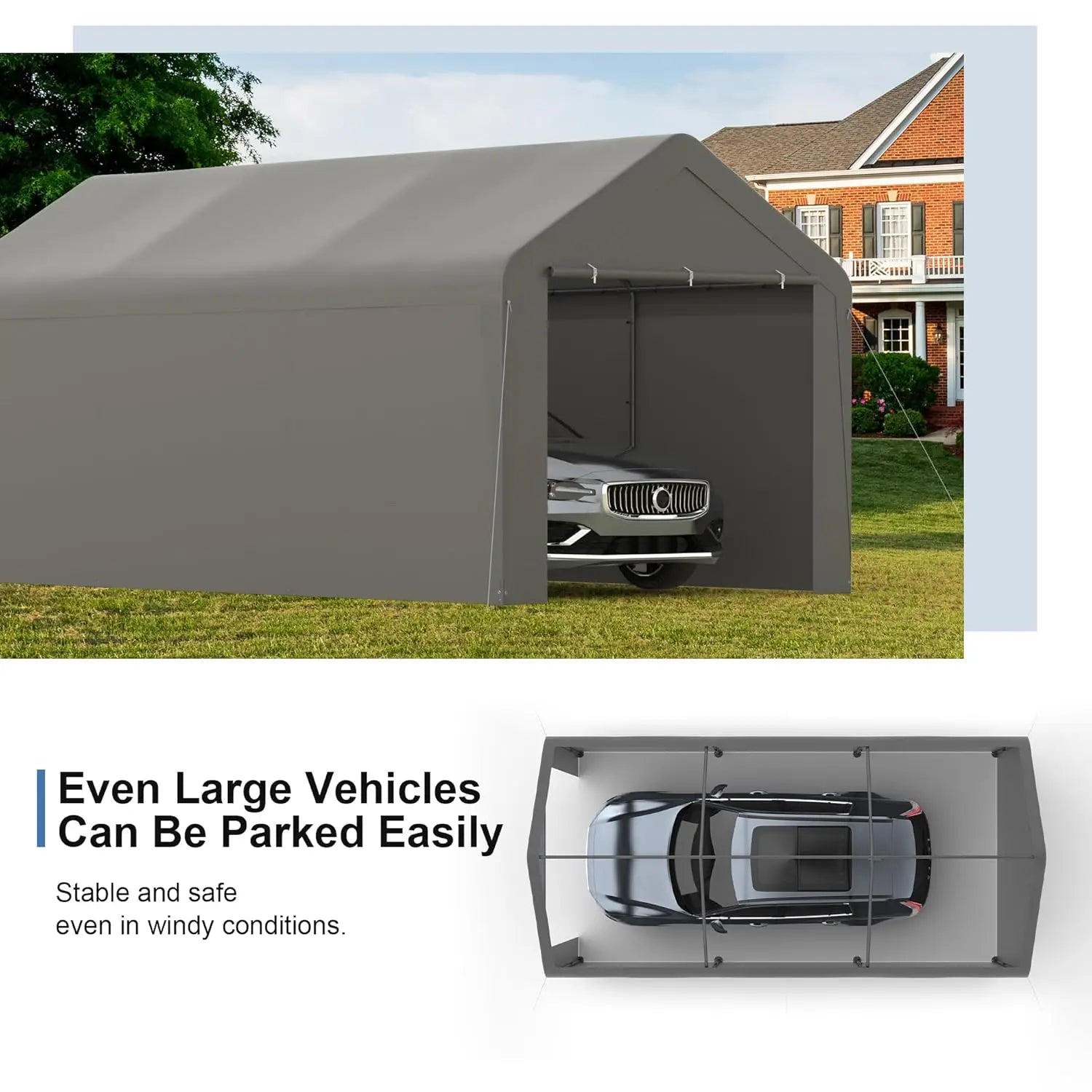 10x20 Heavy Duty Portable Carport