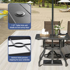 5-Piece Outdoor Dining Set