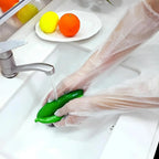 10-Piece Clear Disposable Gloves