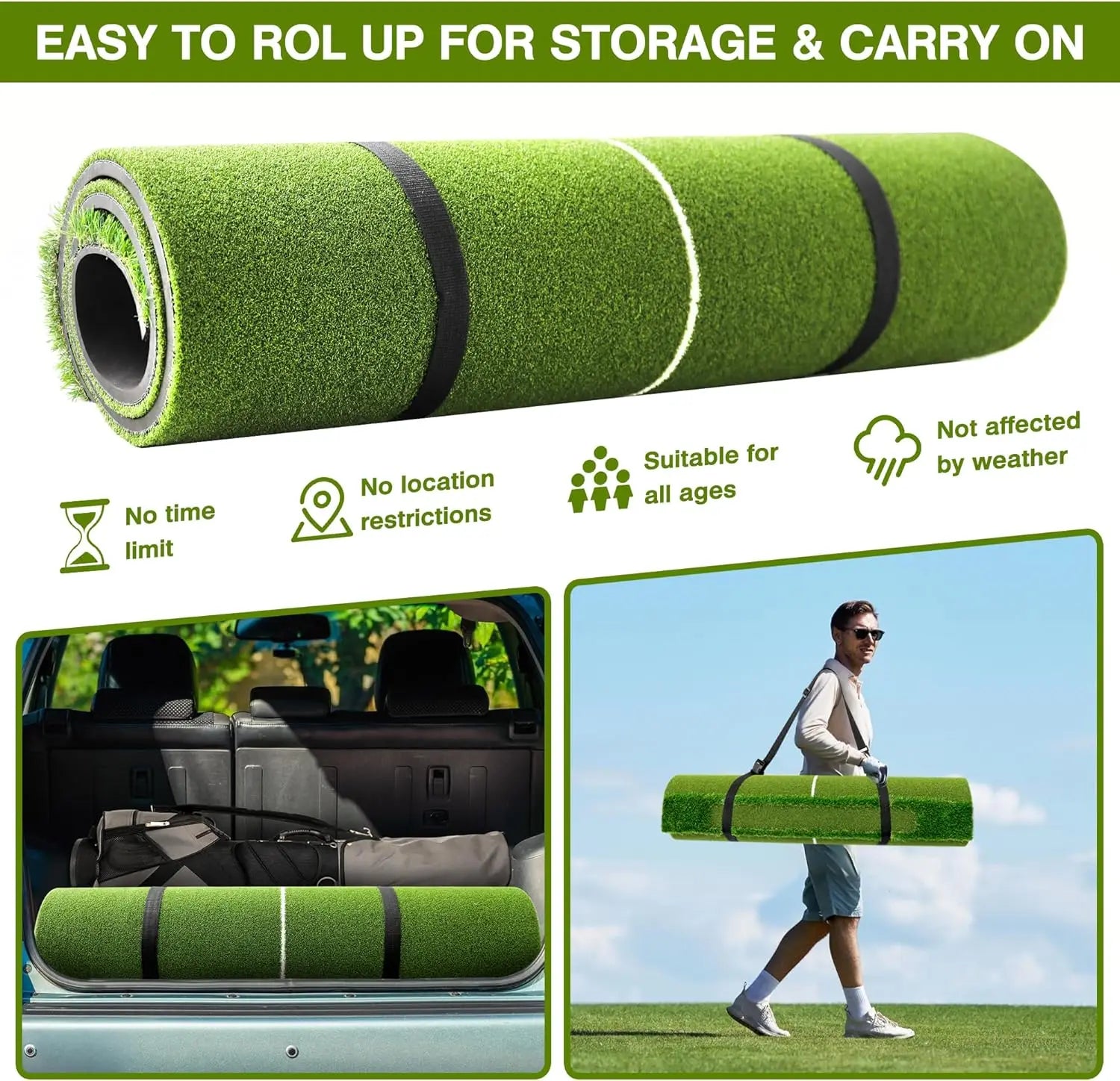 5x4ft Mat with Ball Tray