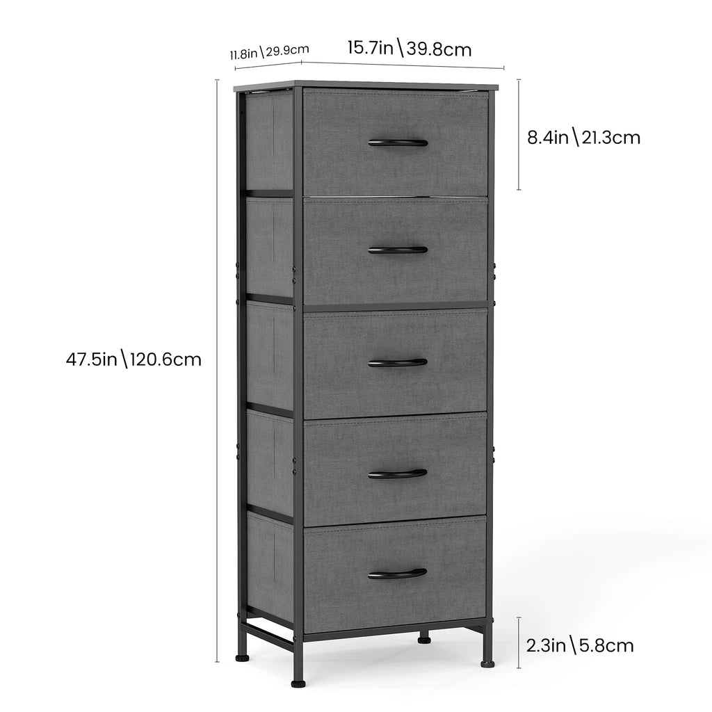 48IN Dresser 5 Drawers
