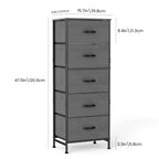 48IN Dresser 5 Drawers
