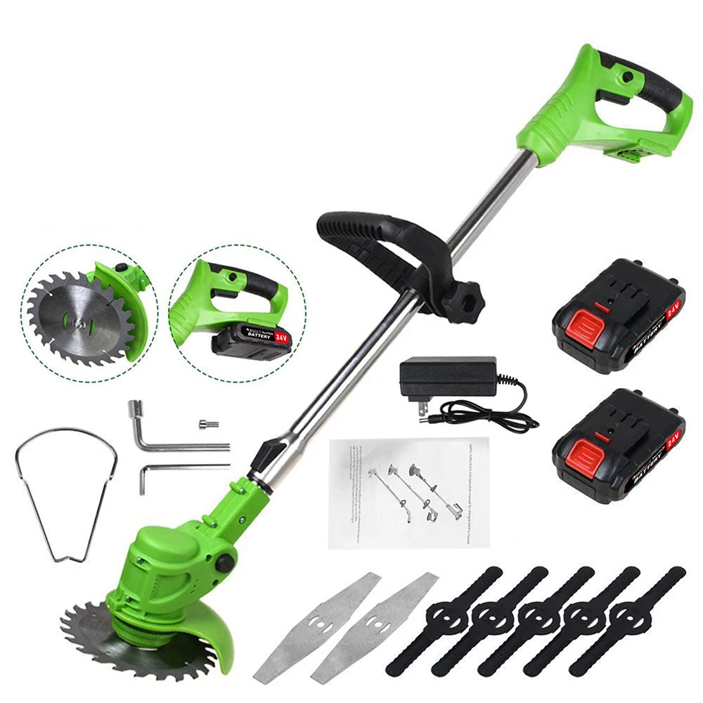 2-in-1 Cordless Grass Trimmer