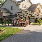 20×20 FT Heavy duty Galvanized Steel Carport