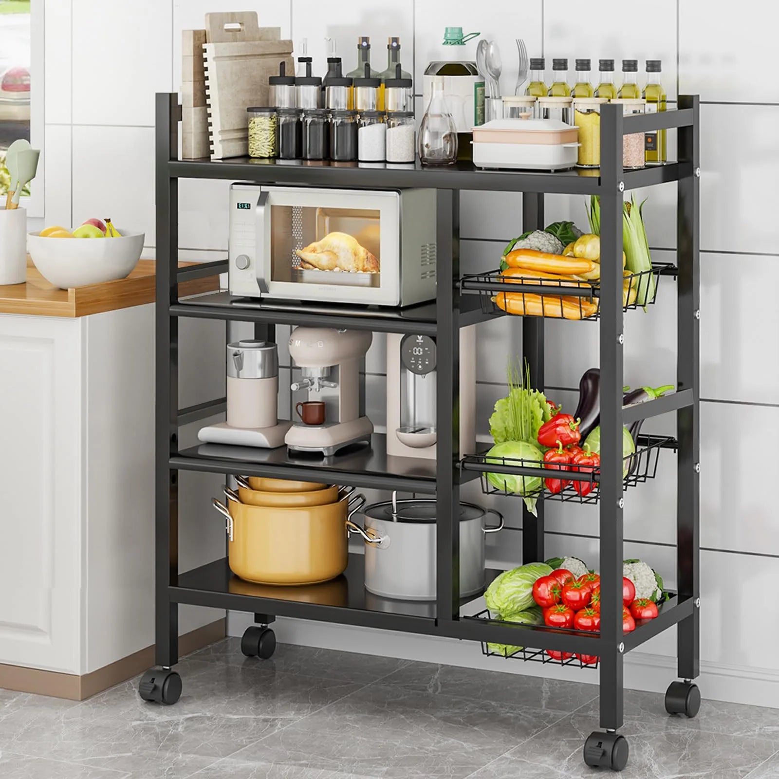 Multi-Functional Storage Rack
