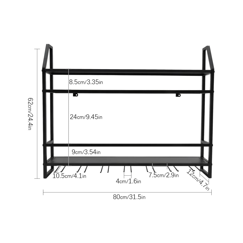 Wall Mounted Wine Rack
