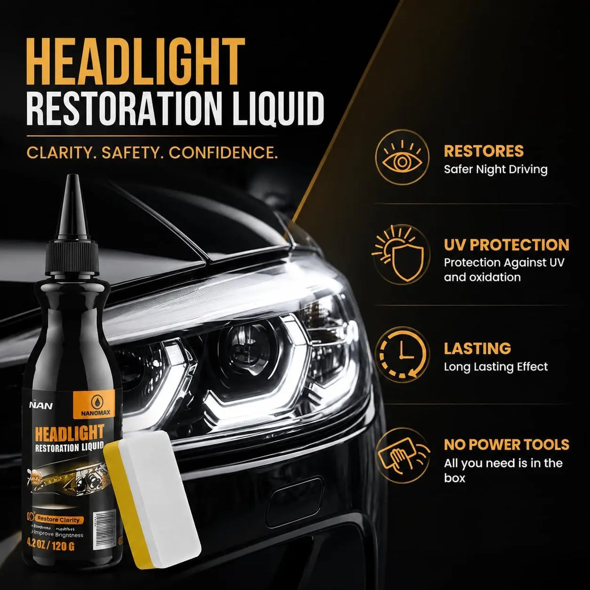 Headlight Restoration Kit