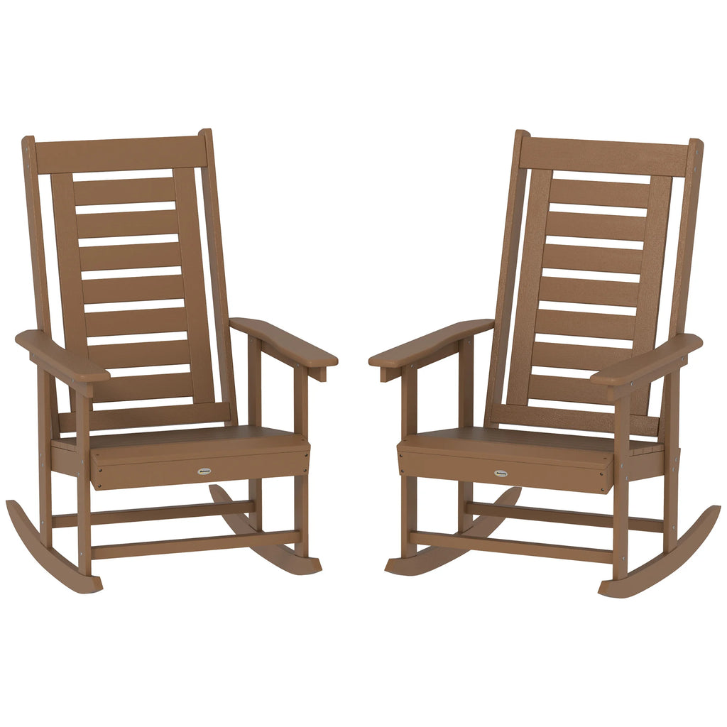 2 Outdoor Rocking Chairs