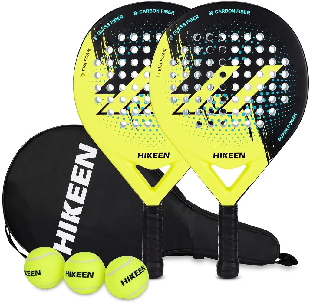Lightweight Paddle Racket with 3 Tennis Balls