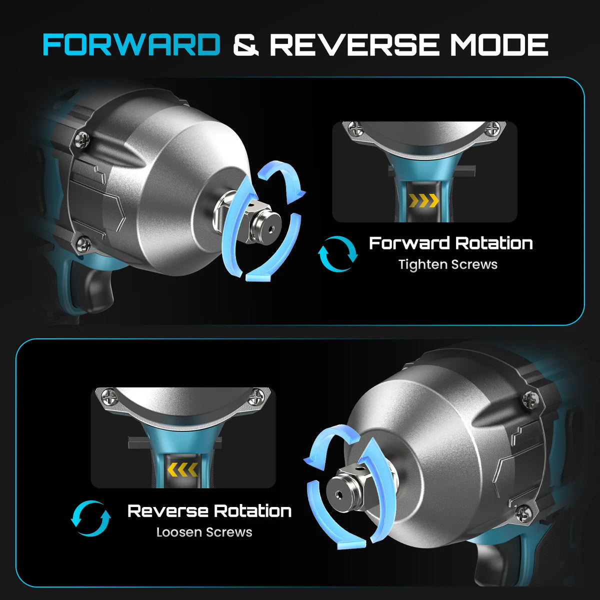 3-in-1  Impact Wrench