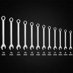 12 pc Metric Combination Wrench Set